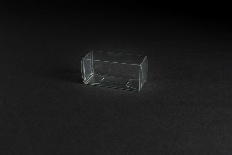 Transparent Packaging Folding Box For E.g. Herpa Cars 1:87 - 2.56x0.98x1.10 Inch